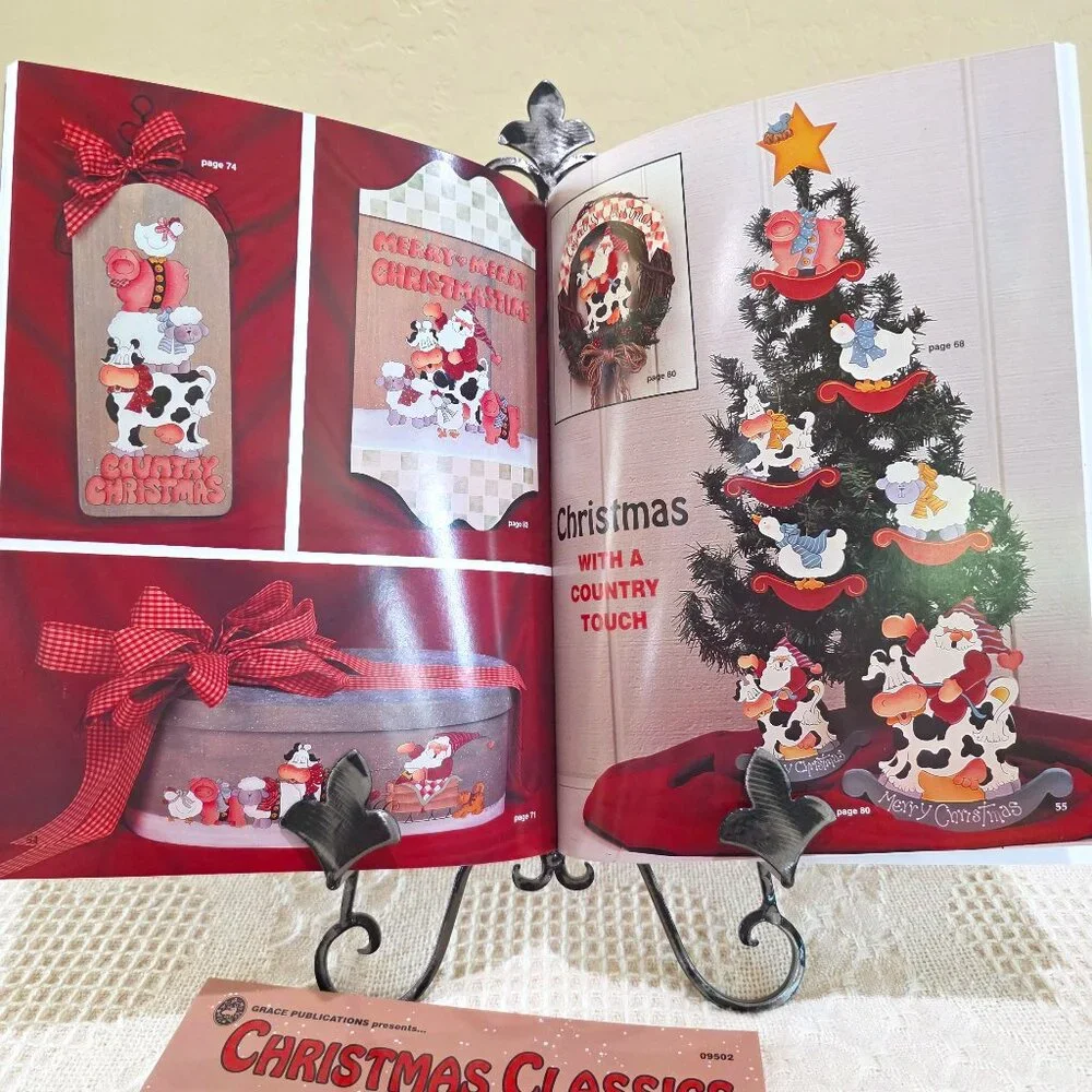 1996 Grace Publications Christmas Classics 2 Craft Design Country Crafting Book